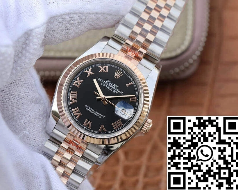 Factory Rolex 116231 36MM Gold Datejust 674 Rose OdorResistant GM 0823